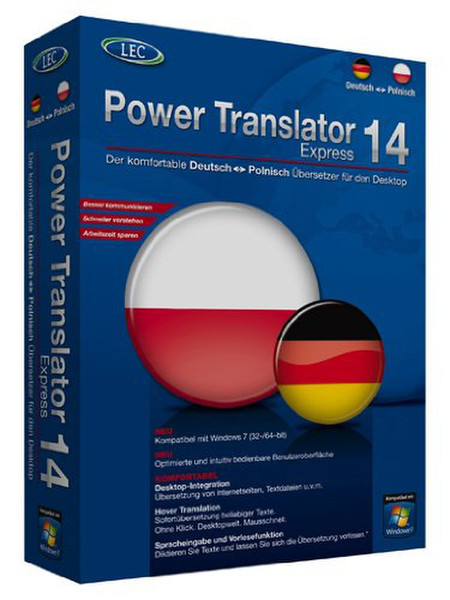 Avanquest Power Translator 14 Express, DE-PL