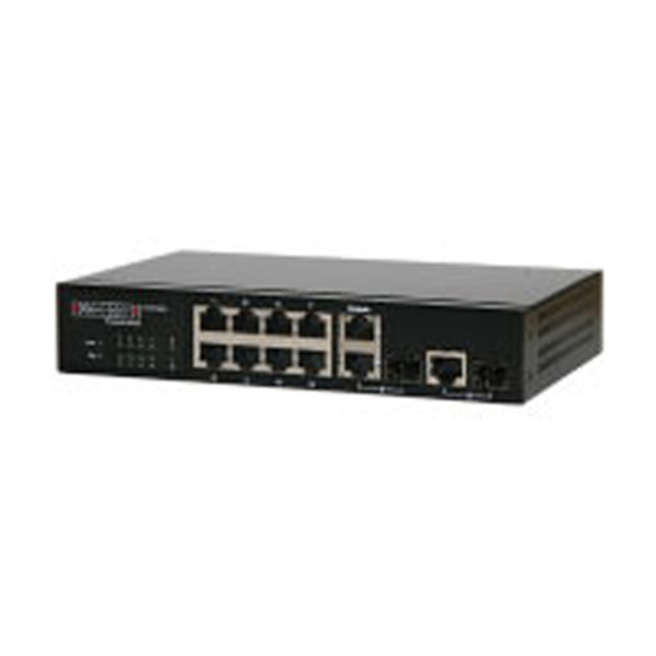 Edge-Core ES3510MA gemanaged L2 Schwarz Netzwerk-Switch