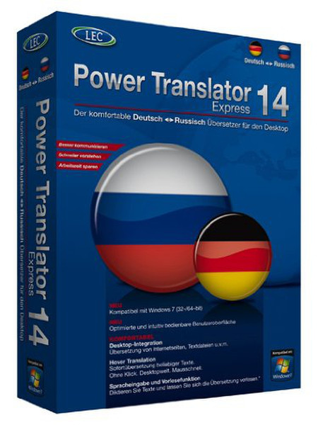 Avanquest Power Translator 14 Express, DE-RU