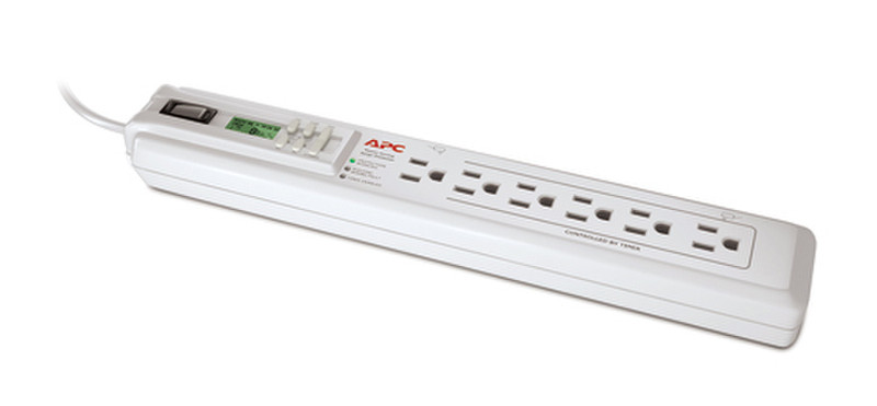 APC P6GC 6AC outlet(s) 120V 0.91m White surge protector