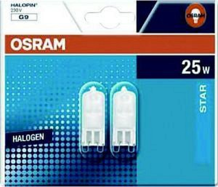 Osram Halopin Star 25W G9 E Halogenlampe