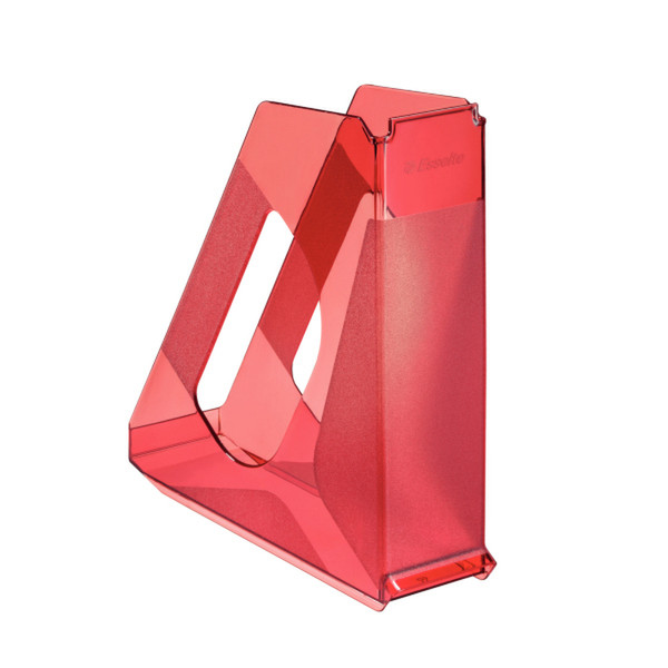 Esselte Portariviste Europost Plastic Red desk tray