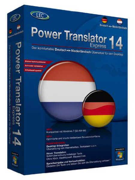 Avanquest Power Translator 14 Express, DE-NL