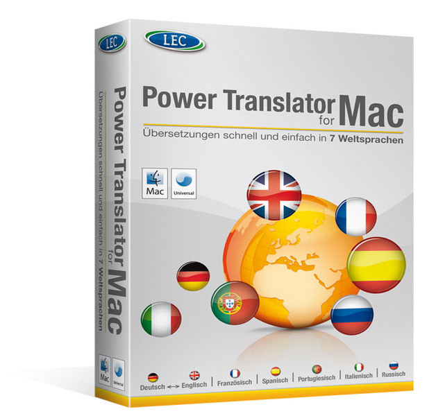 Avanquest Power Translator for Mac, 2-9u, 1Y