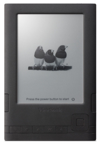 Viewsonic VEB620 6" 2GB Black e-book reader
