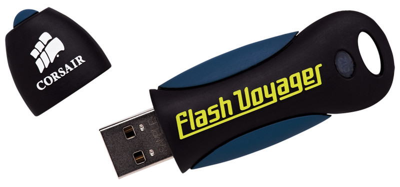Corsair Flash Voyager 32ГБ USB 2.0 Черный, Синий USB флеш накопитель
