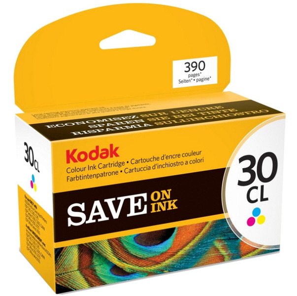 Kodak Colour Ink Cart 30 390страниц Синий, Маджента, Желтый струйный картридж