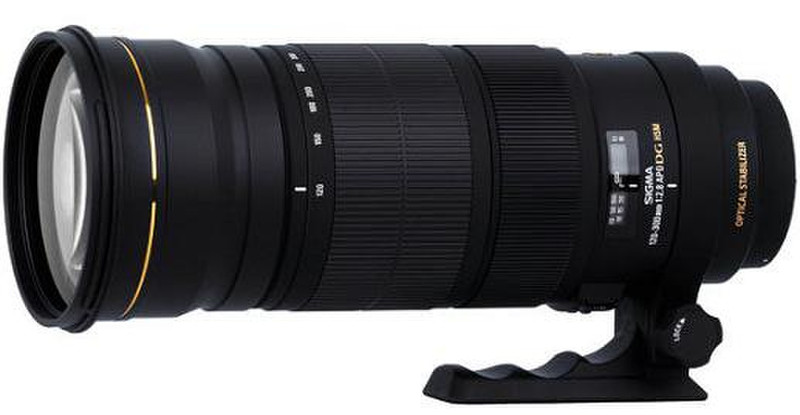 Sigma DC lens, APO 120-300mm, F2.8 EX DG OS HSM SLR Tele zoom lens Black