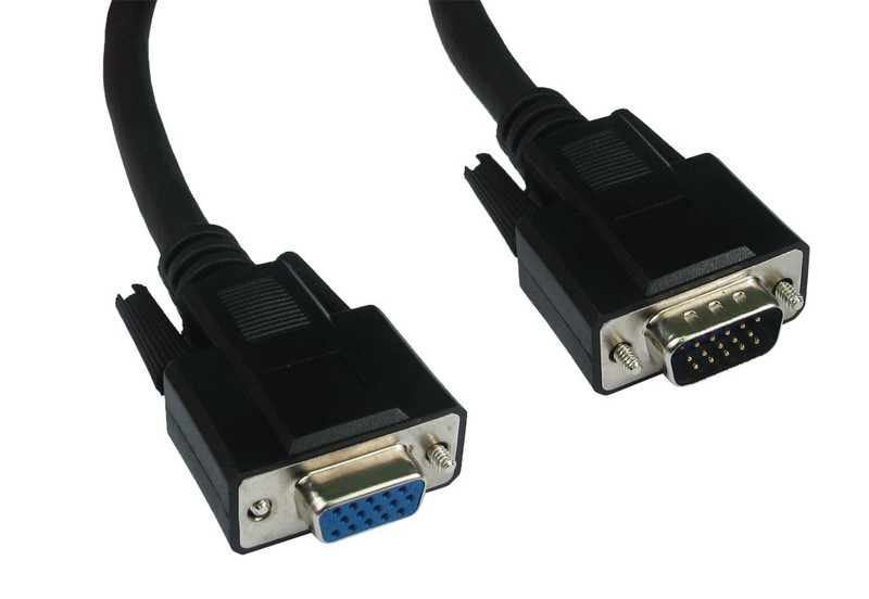 Cables Direct CDEX-802K 2м VGA (D-Sub) VGA (D-Sub) Черный VGA кабель