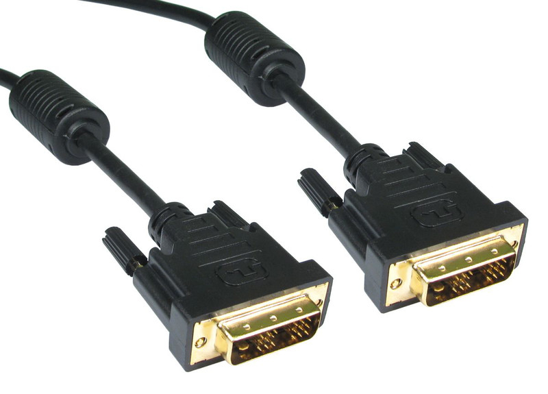 Cables Direct CDL-DV06-5M 5m DVI-D DVI-D Black DVI cable