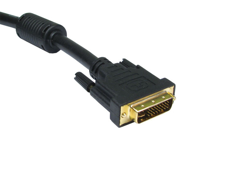 Cables Direct CDL-DV137 3m DVI-I DVI-I Schwarz DVI-Kabel