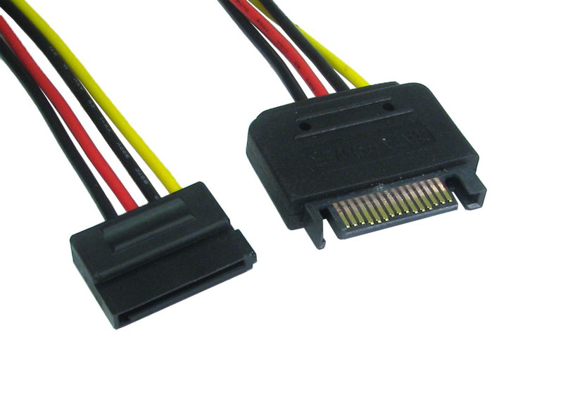 Cables Direct RB-417 Schwarz Kabelspalter oder -kombinator