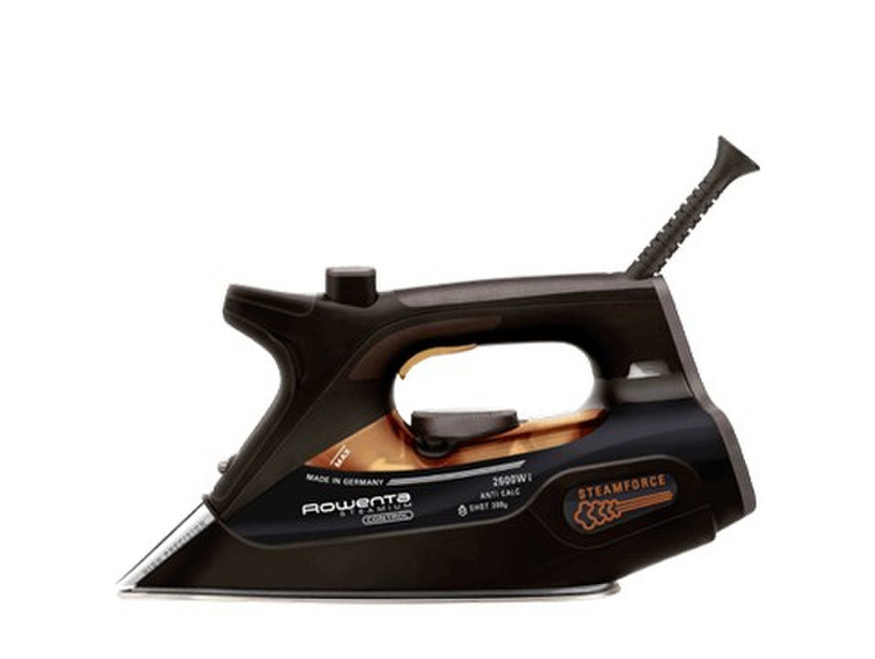 Rowenta DW9140 Dry & Steam iron 2600W Black,Brown,Orange iron