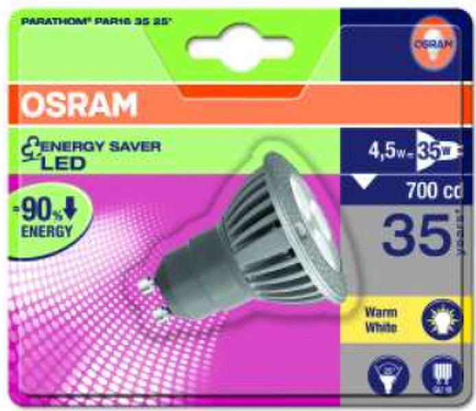 Osram Parathom 4.5W GU10 Warm white
