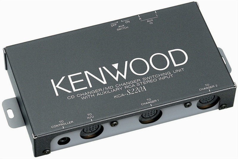 Kenwood Electronics KCA-S220A CD Changer Switch-box Schwarz Kabelschnittstellen-/adapter