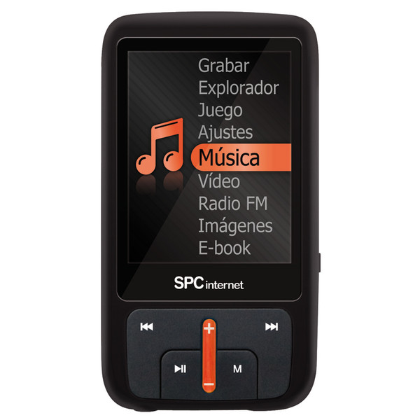 SPC 8072 2ГБ Черный MP3/MP4-плеер