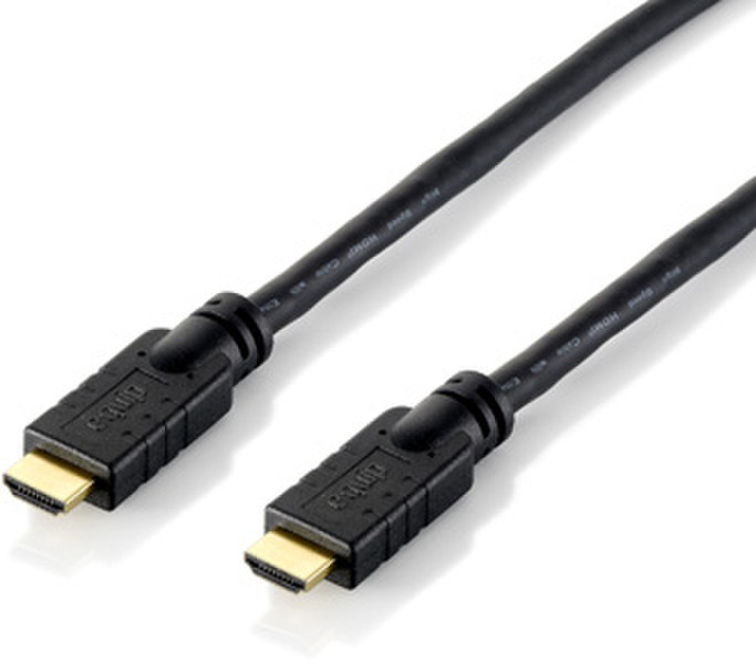 Equip 119320 20м HDMI HDMI Черный HDMI кабель