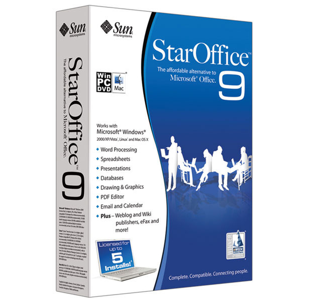 Avanquest StarOffice 9, 2-9u, MLNG, WIN/MAC