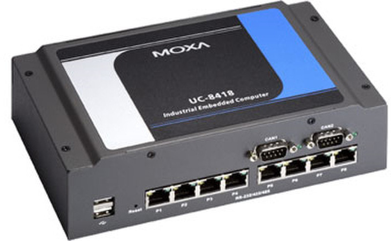 Moxa UC-8418 0.533GHz IXP435 1000g Black