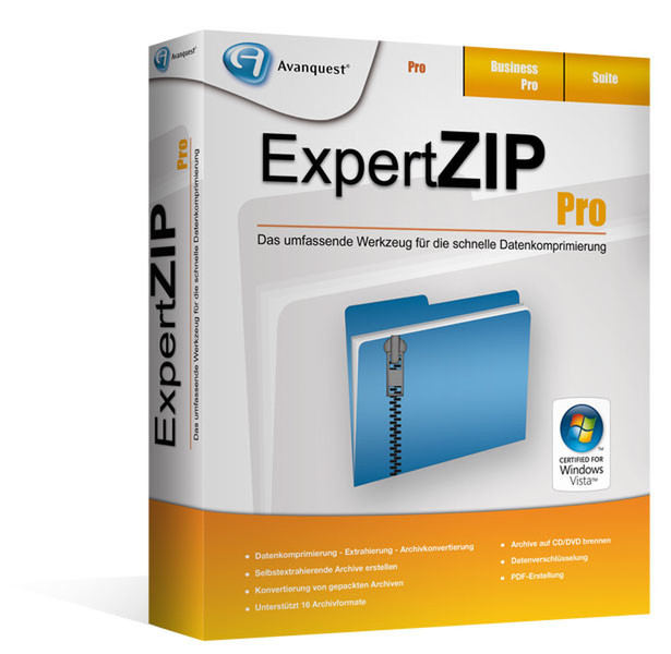 Avanquest ExpertZIP Pro, 10-24u, DE