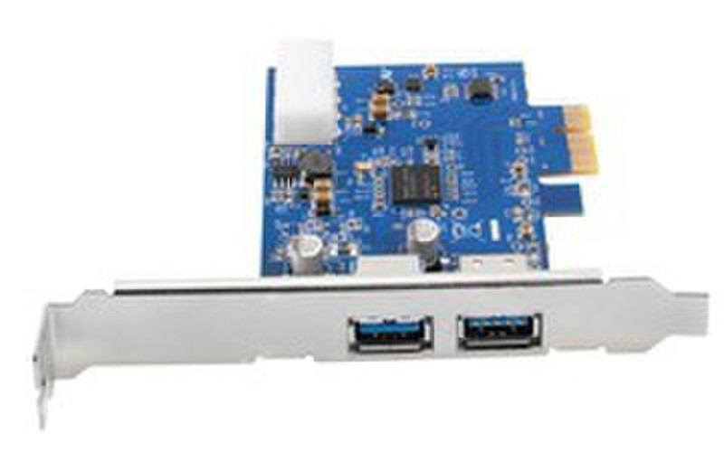 Ednet PCIe USB 3.0 CARD USB 3.0 Schnittstellenkarte/Adapter