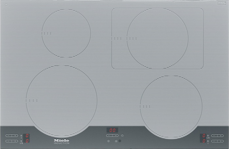 Miele KM 5956 Ice built-in Induction Grey