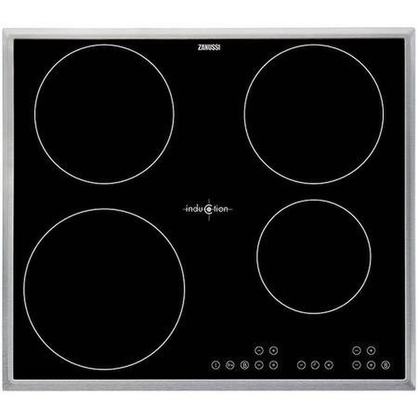 Zanussi ZIS64BV built-in Electric induction Black hob