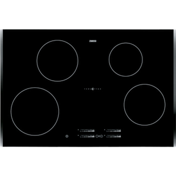 Zanussi ZIS84BV built-in Electric induction Black hob