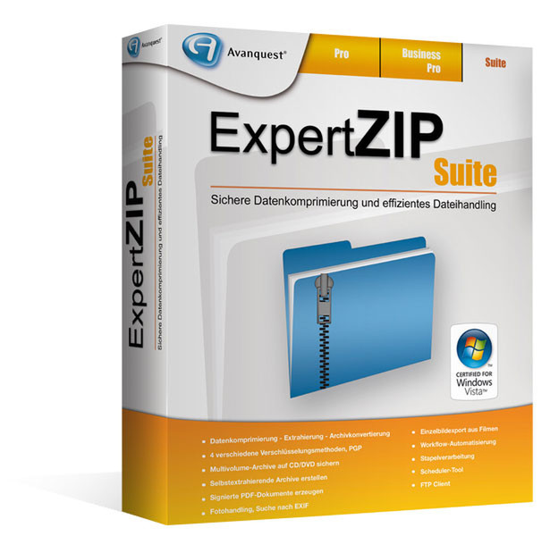 Avanquest ExpertZIP Suite, 25-49u, DE