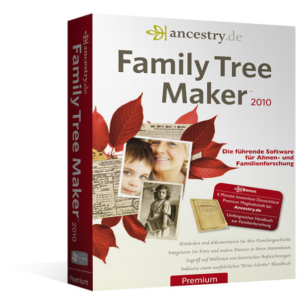 Avanquest Family Tree Maker 2010 Premium, DE