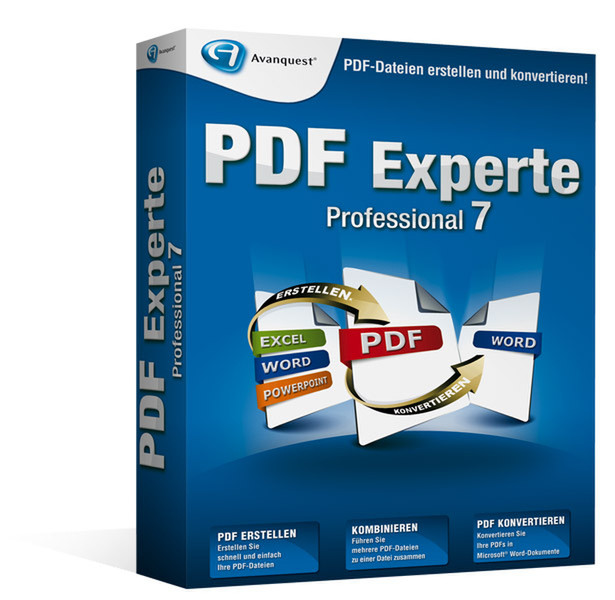 Avanquest PDF Experte 7 Professional, UPG, DE