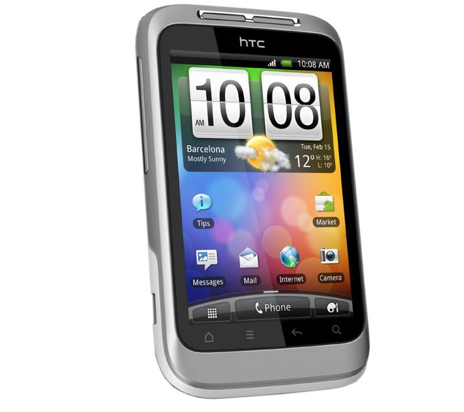 HTC Wildfire S Silver