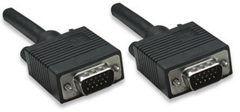 Manhattan Kabel Monitor SVGA St.>St. 20,0 m [bk] 20m VGA (D-Sub) VGA (D-Sub) Black VGA cable