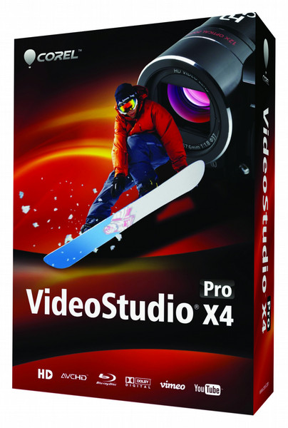 Corel VideoStudio Pro X4 User Guide, FR French software manual