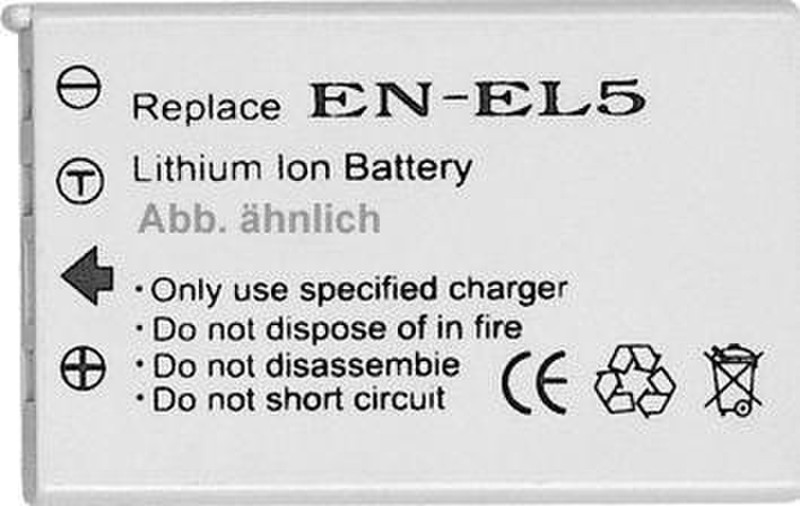Soligor 03142 Lithium-Ion (Li-Ion) 1000mAh 3.7V rechargeable battery
