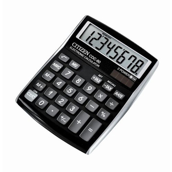 Citizen CDC-80 Desktop Basic calculator Black