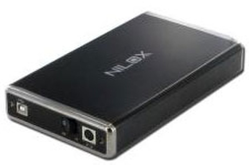 Nilox 06NX603504001 3.5" Black storage enclosure