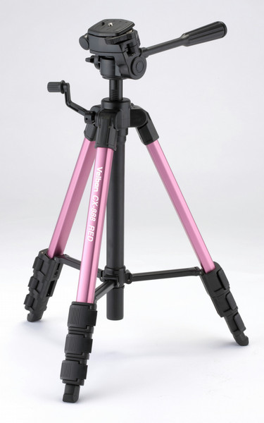 Velbon CX-888 universal Pink,Red tripod