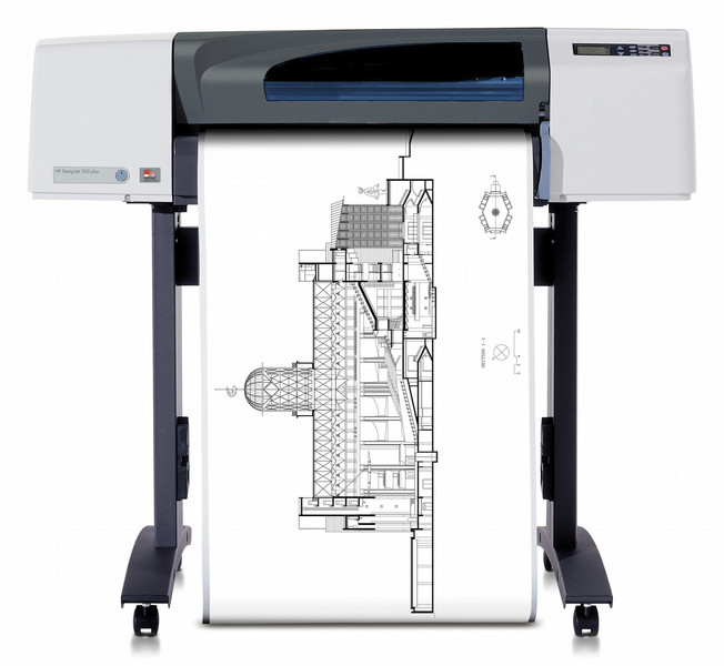 HP Designjet 500ps 24-in Roll Printer крупно-форматный принтер