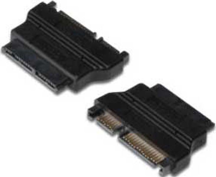 M-Cab 7001176 SATA 22p SATA 16p Schwarz Kabelschnittstellen-/adapter