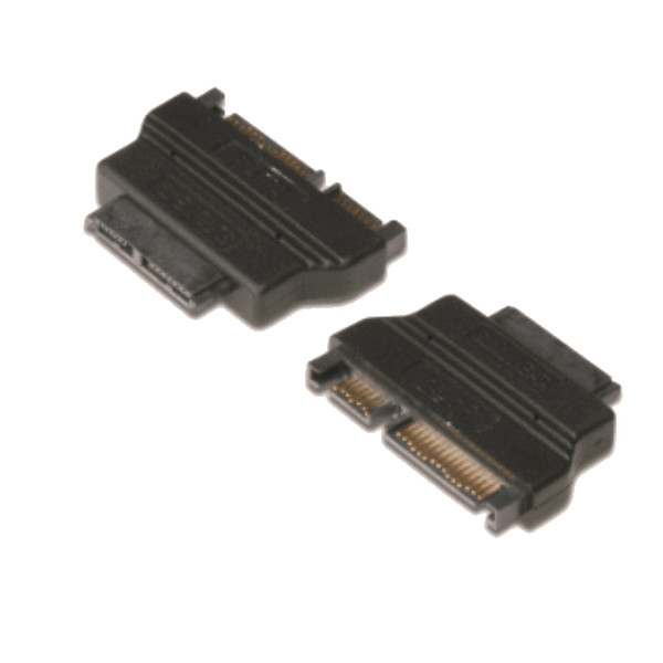 M-Cab 7001177 13-p SATA M 22-p SATA FM Schwarz Kabelschnittstellen-/adapter