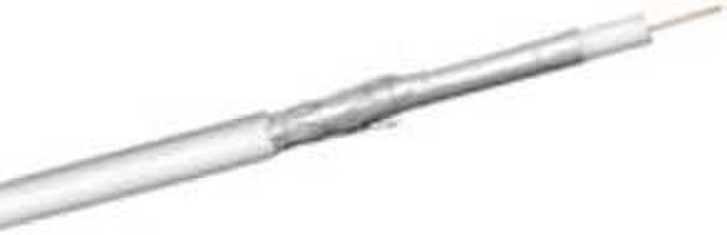 M-Cab 7001201 100m White coaxial cable