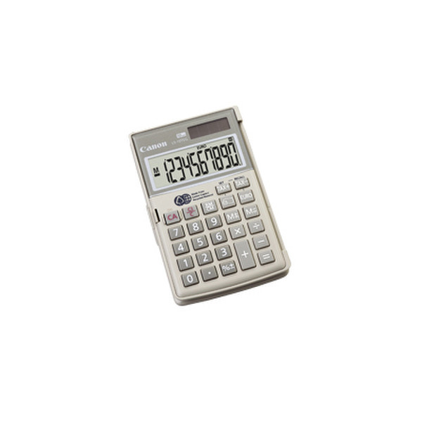 Canon LS-10TEG Pocket Financial calculator Grey