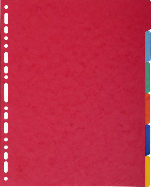 Exacompta 2606E Cardboard Multicolour 6pc(s) divider
