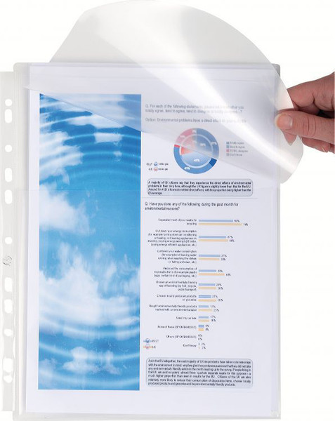 Exacompta 5503E 210 x 297 mm (A4) Polypropylene (PP) 10Stück(e) Klarsichthülle