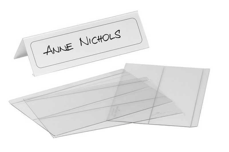 Durable 8048-19 non-metallic nameplate