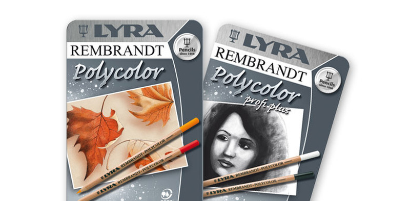 Lyra Pastelli Rembrandt Polycolor 24шт графитовый карандаш