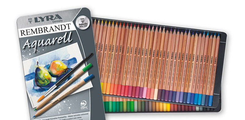 Lyra Pastelli Rembrandt Aquarell 24Stück(e) Graphitstift