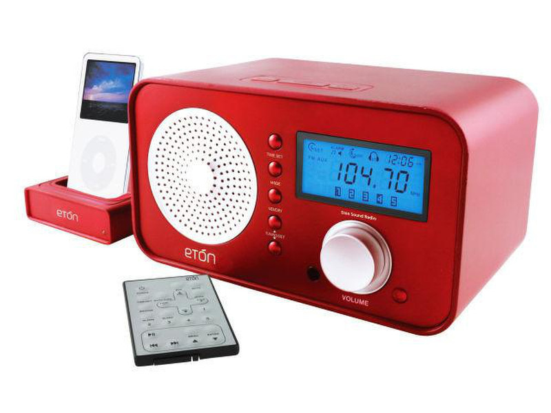 Eton Sound 100 Tragbar Rot Radio