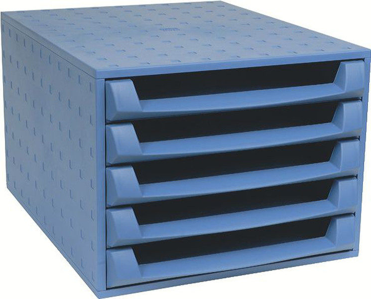 Exacompta 221101D Polypropylene (PP) Blue desk tray